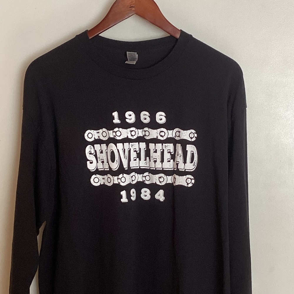 HARLEY DAVIDSON SHOVELHEAD 1966-1984 LONG SLEEVE T-shirt - Sz. XL NWOT